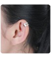 Hollow Star Ear Cuff SSECC-02